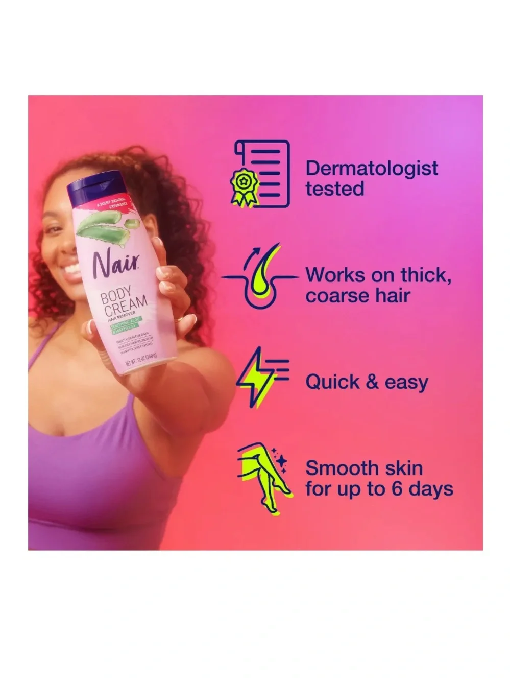 Nair body cream